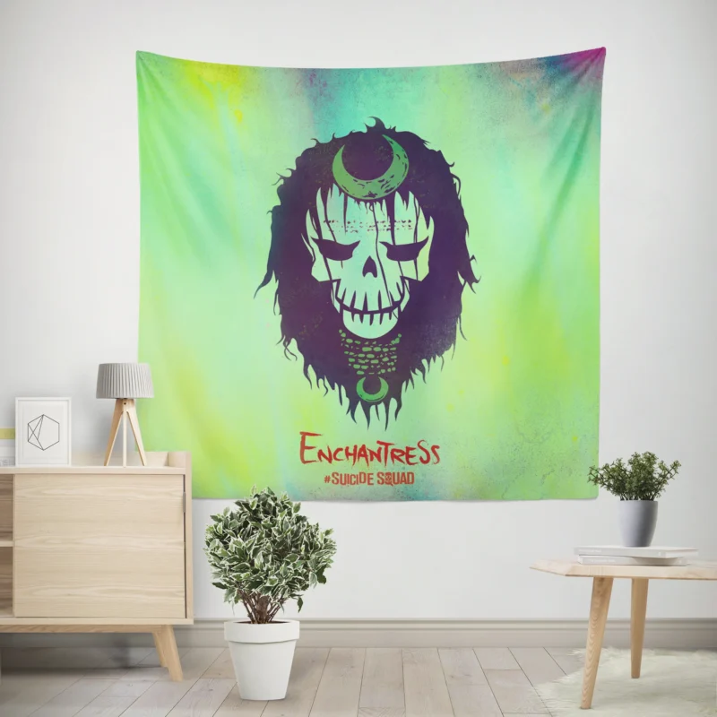 Enchantress: The Enigmatic Character of Suicide Squad  Wall Tapestry