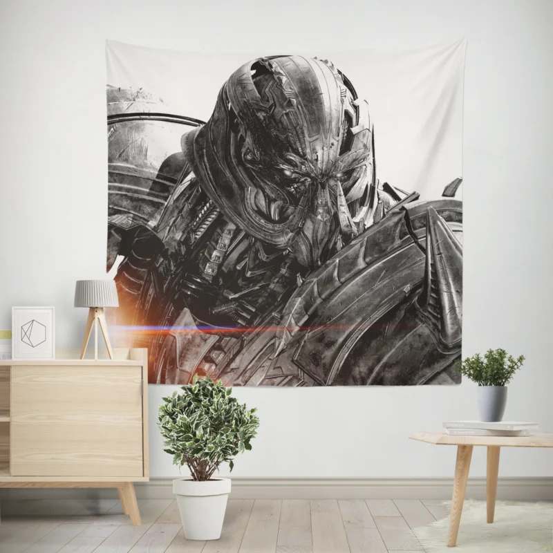 Experience Megatron in Transformers: The Last Knight  Wall Tapestry