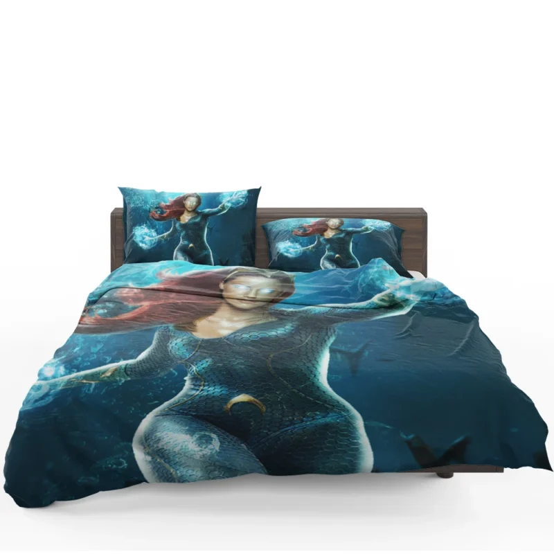 Experience Mera Impact in Aquaman Movie Bedding Set