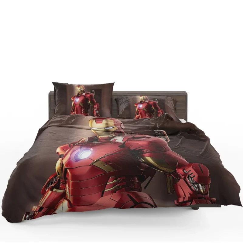 Explore the Adventures of Iron Man Bedding Set