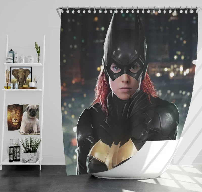 Exploring the World of Batgirl in DC Comics Shower Curtain