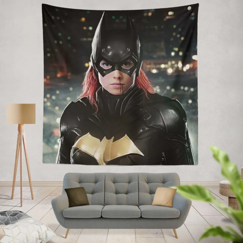 Exploring the World of Batgirl in DC Comics  Wall Tapestry