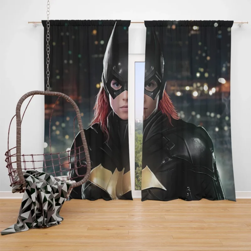 Exploring the World of Batgirl in DC Comics Window Curtain