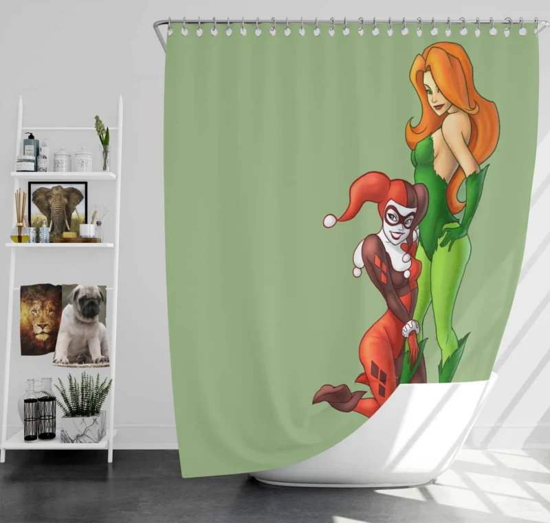 Exploring the World of DC Comics Shower Curtain