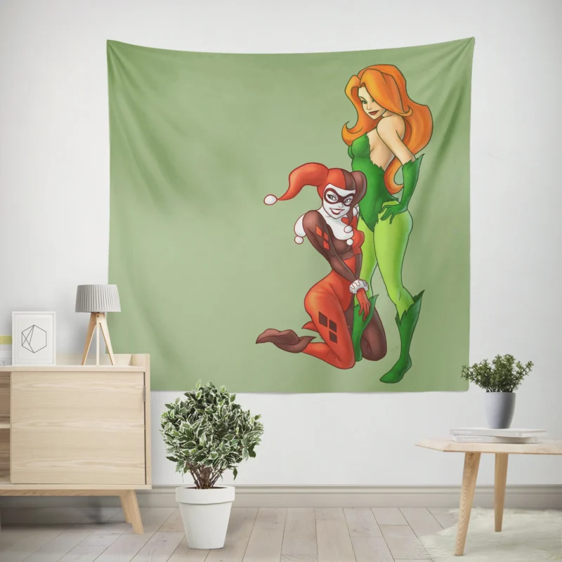 Exploring the World of DC Comics  Wall Tapestry