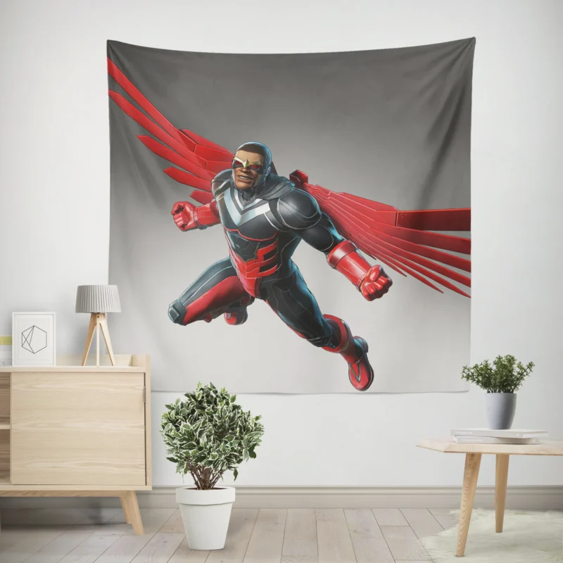 Falcon: An Avenger in Marvel Ultimate Alliance 3  Wall Tapestry