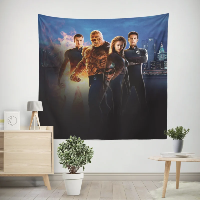 Fantastic Four (2005): The Origin Story  Wall Tapestry