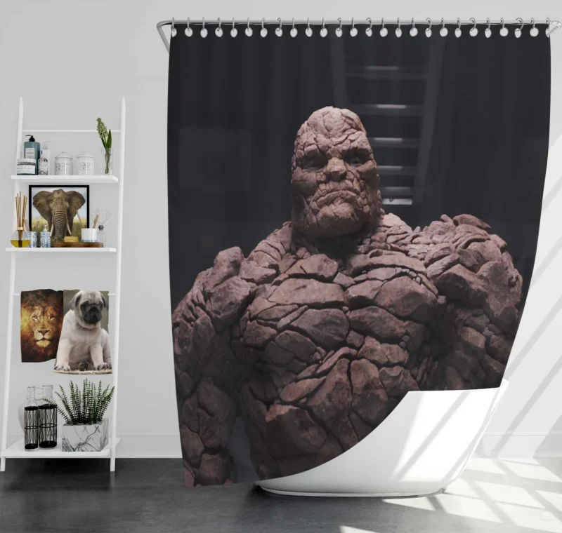 Fantastic Four (2015): Thing Appearance Shower Curtain