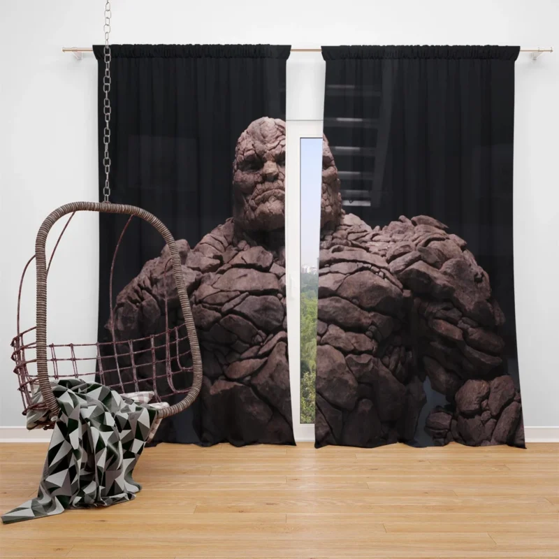 Fantastic Four (2015): Thing Appearance Window Curtain
