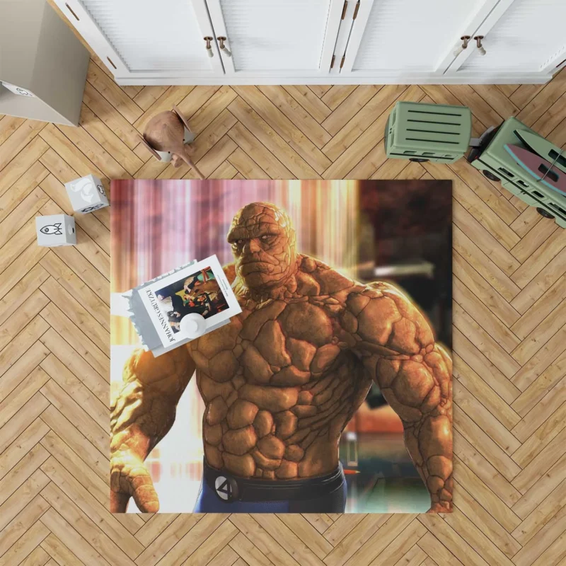 Fantastic Four: Thing Superhero Debut Floor Rug