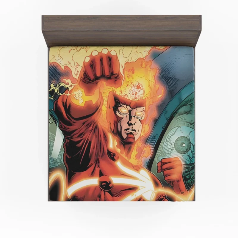 Firestorm (DC Comics): A Nuclear Superhero Fitted Sheet