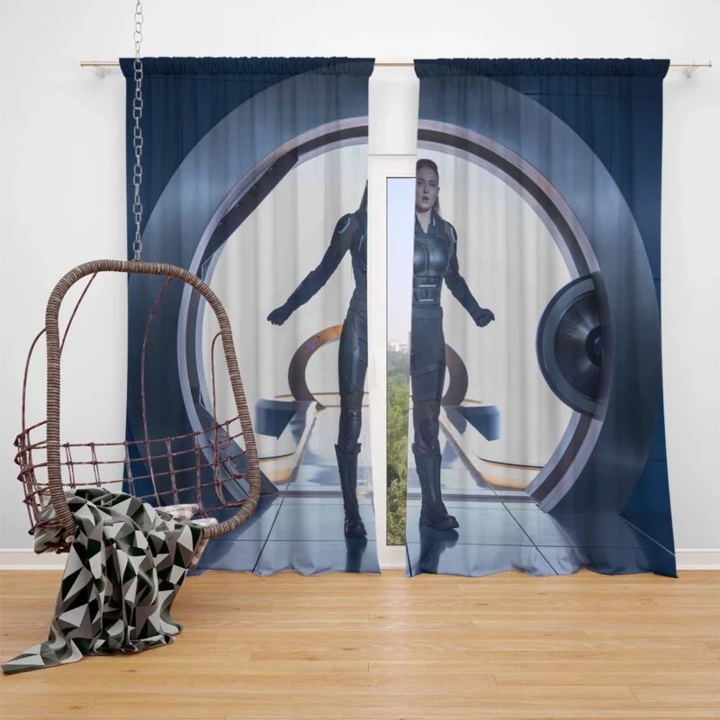F?nix Renasce: Jean Grey Transformation Window Curtain