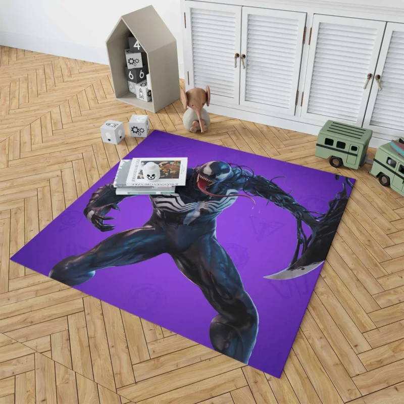 Fortnite Venom: Gaming Symbiote Floor Rug