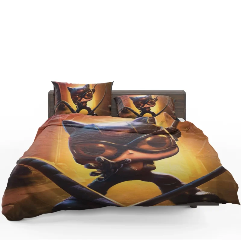 Funkoverse Strategy Game: DC Comics Catwoman Bedding Set