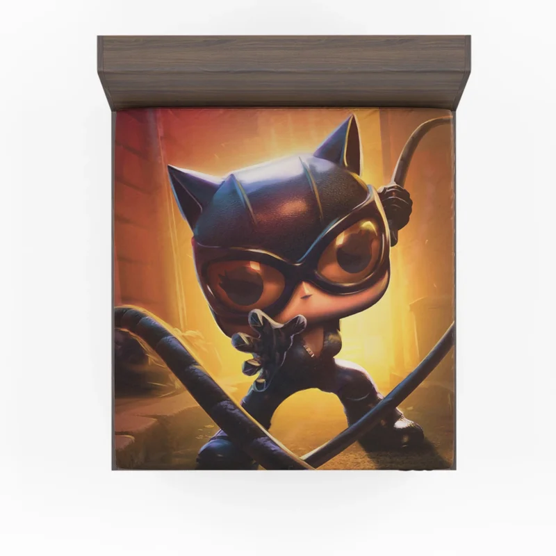Funkoverse Strategy Game: DC Comics Catwoman Fitted Sheet