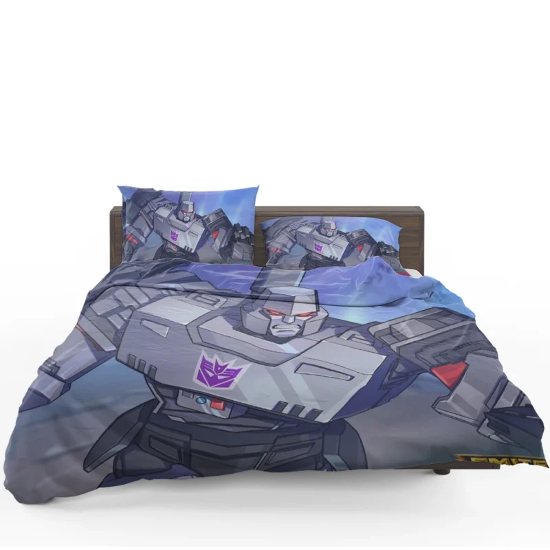 G1 Megatron Ra: Join the Battle in Video Game Bedding Set