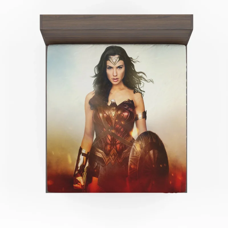 Gal Gadot as Wonder Woman: A DC Legend Fitted Sheet