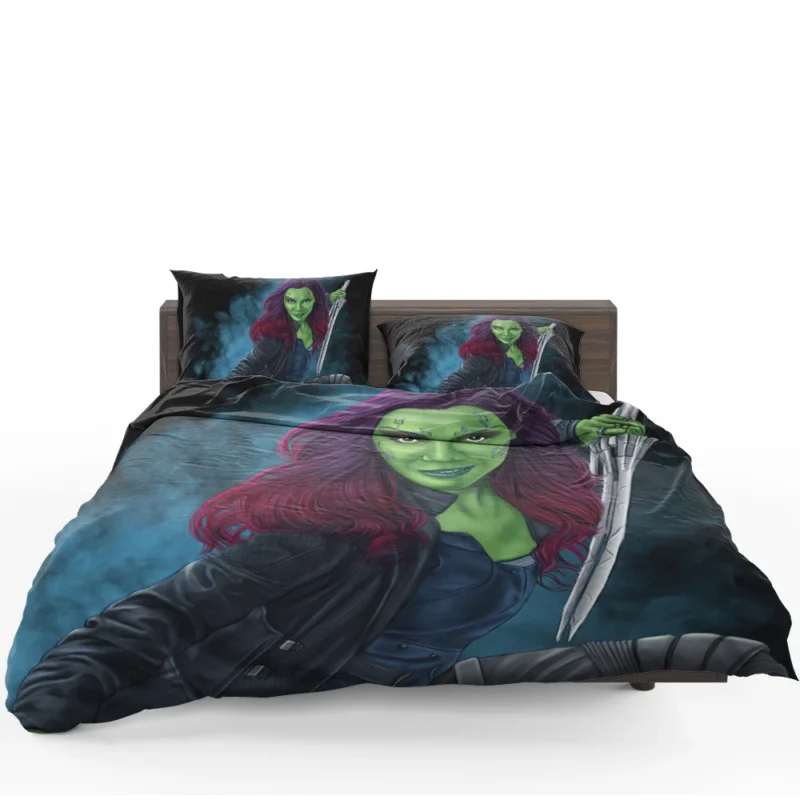 Gamora Comics: Guardians of the Galaxy Icon Bedding Set