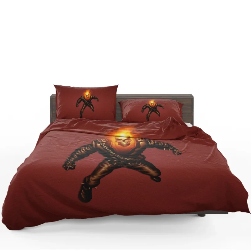Ghost Rider Comics: Marvel Fiery Antihero Bedding Set