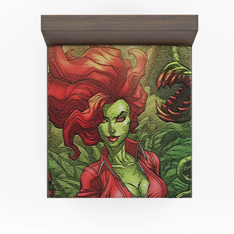 Gotham City Sirens Comics: Poison Ivy Intriguing Tale Fitted Sheet