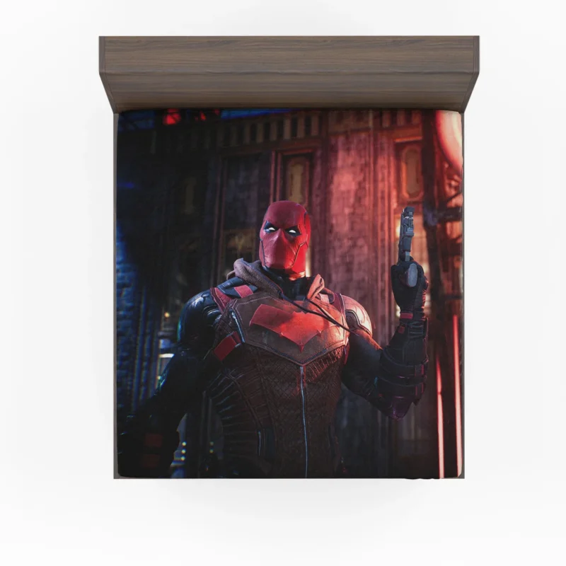Gotham Knights: Red Hood Quest for Justice Fitted Sheet