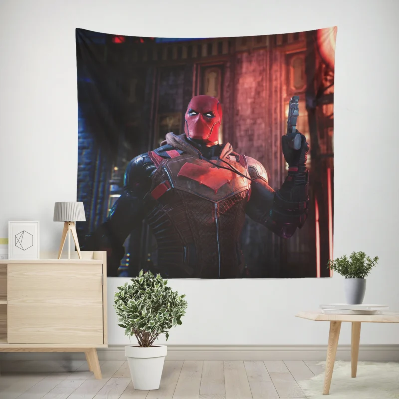 Gotham Knights: Red Hood Quest for Justice  Wall Tapestry