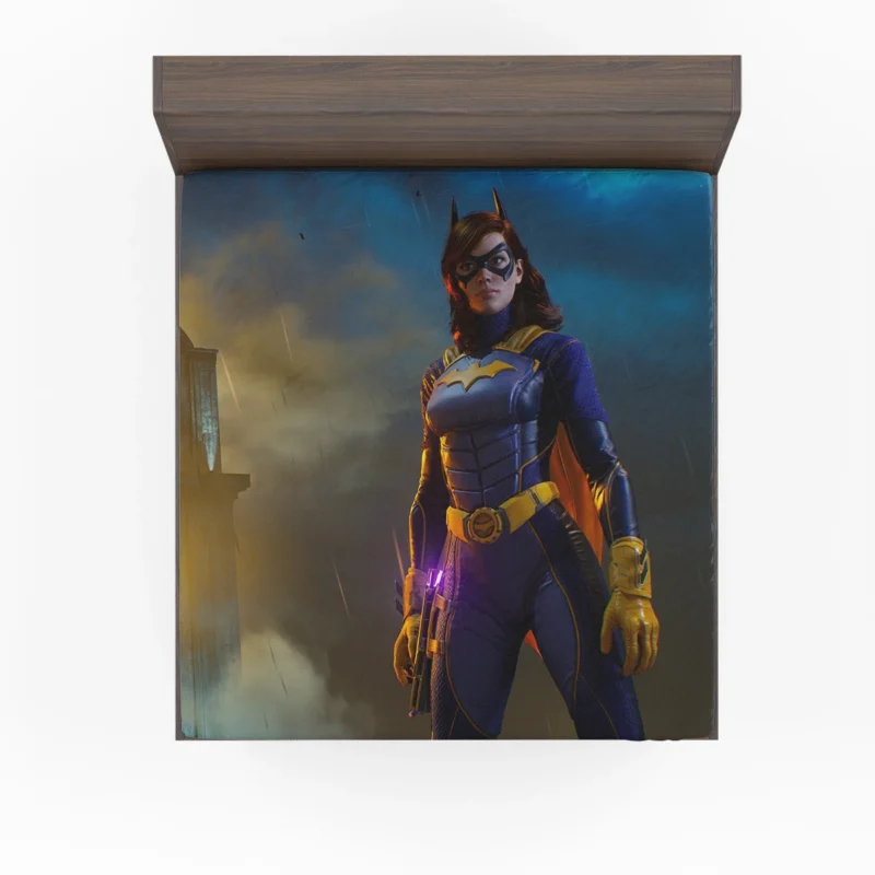 Gotham Knights Video Game: Play as Batgirl Fitted Sheet