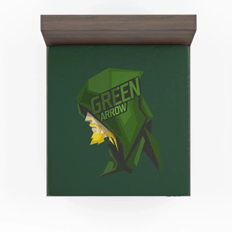 Green Arrow Comics: The Emerald Archer Quest Fitted Sheet