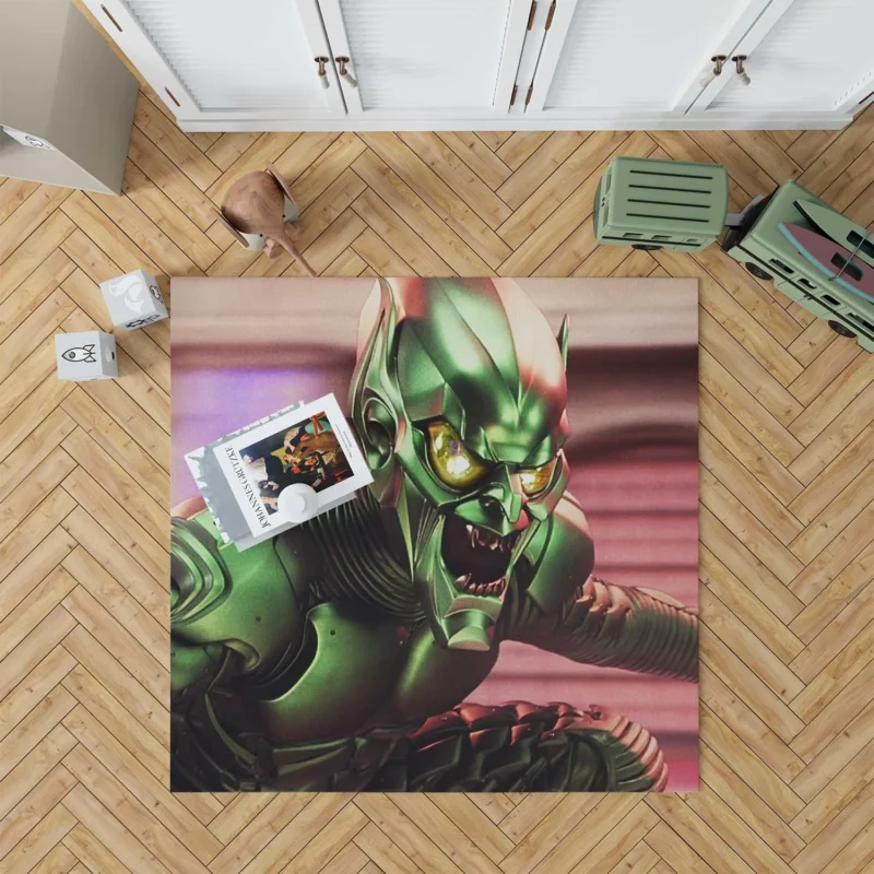 Green Goblin (2002): Spider-Man Arch-Nemesis Floor Rug