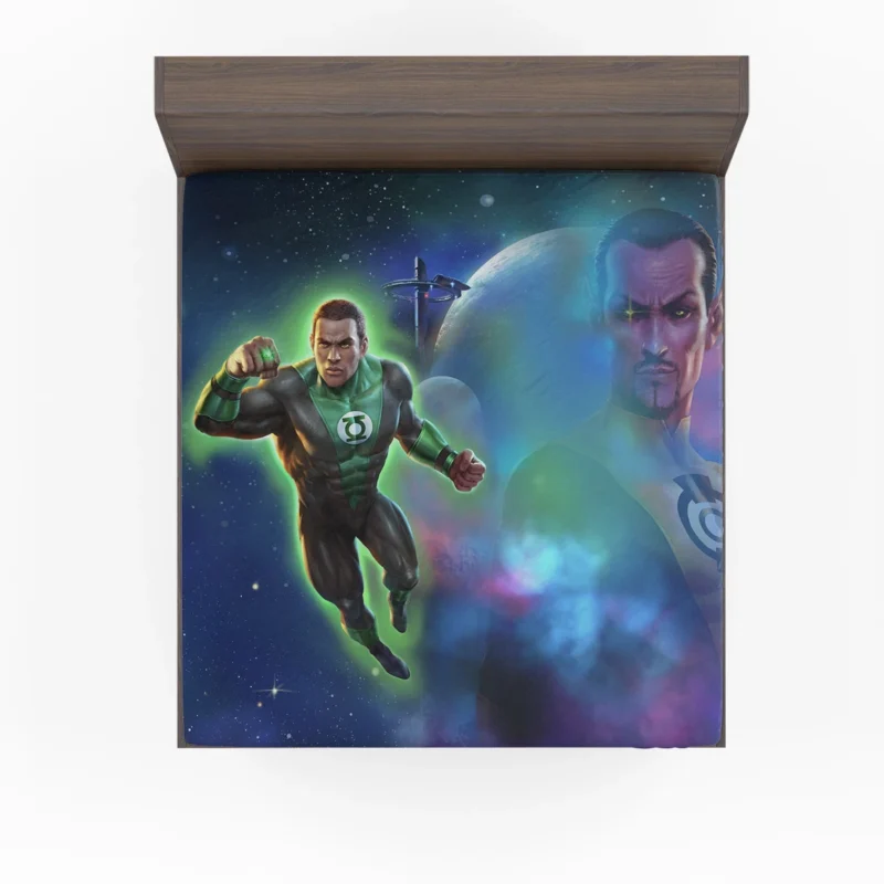 Green Lantern: Beware My Power - DC Animated Movie Fitted Sheet