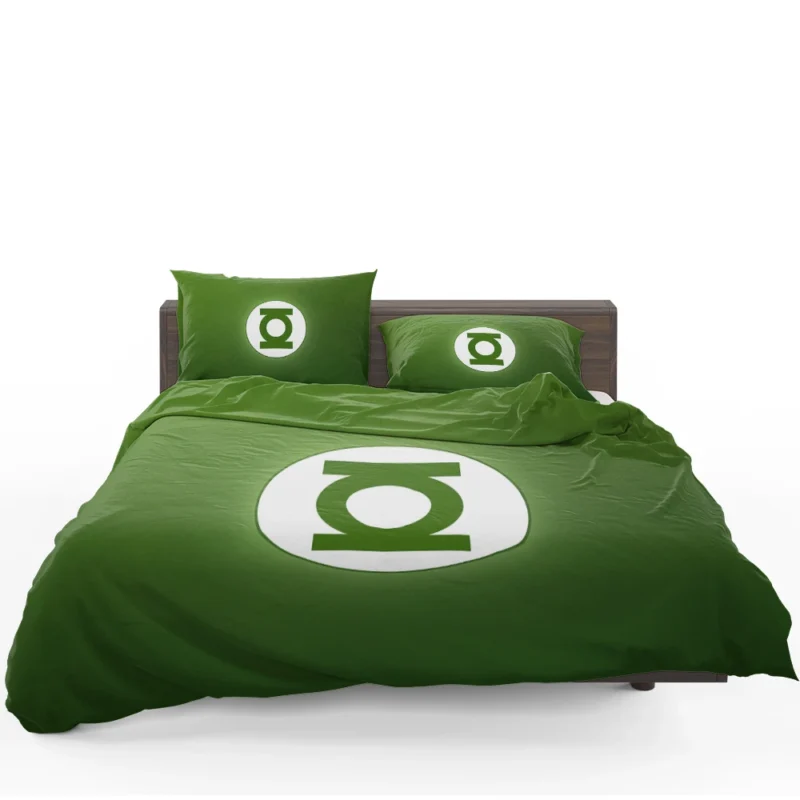 Green Lantern Comics: Exploring the Logo Bedding Set