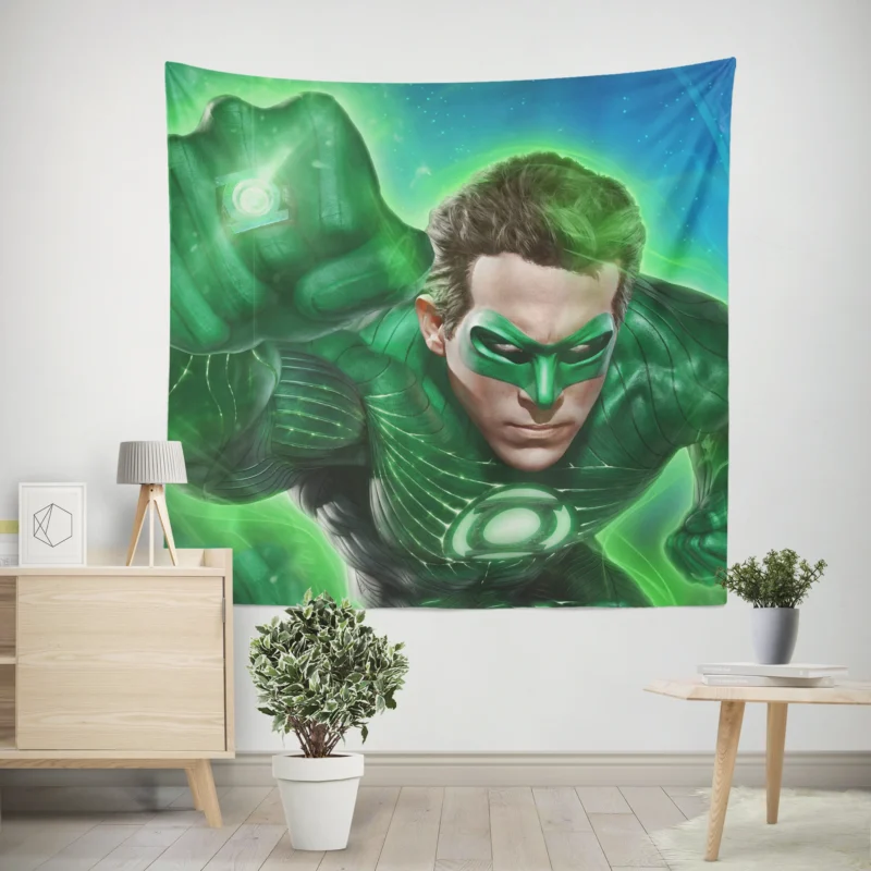 Green Lantern Comics: Hal Jordan Adventures  Wall Tapestry