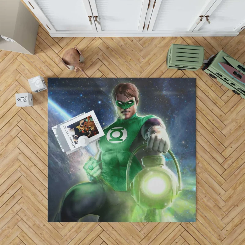 Green Lantern Comics: Hal Jordan Legacy Floor Rug