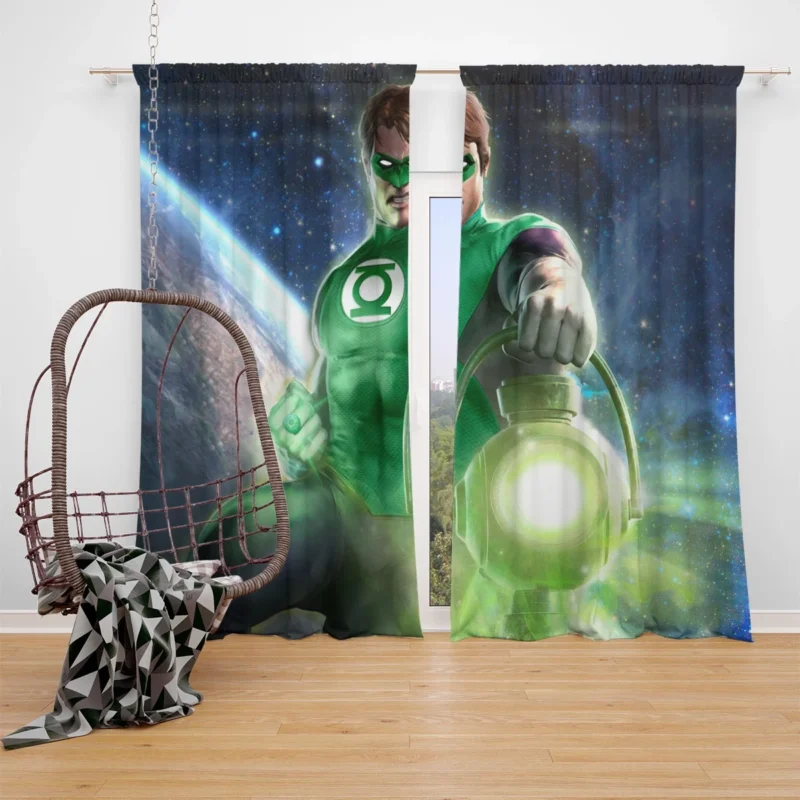 Green Lantern Comics: Hal Jordan Legacy Window Curtain