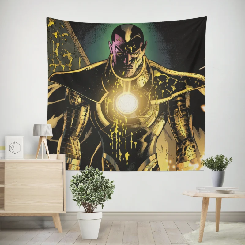Green Lantern: Exploring the World of Willpower  Wall Tapestry