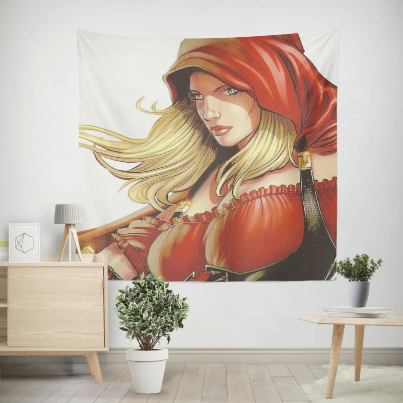 Grimm Fairy Tales Comics: A World of Dark Fantasy  Wall Tapestry