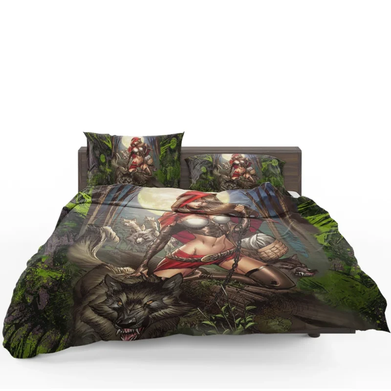 Grimm Fairy Tales Comics: Red Riding Hood Journey Bedding Set