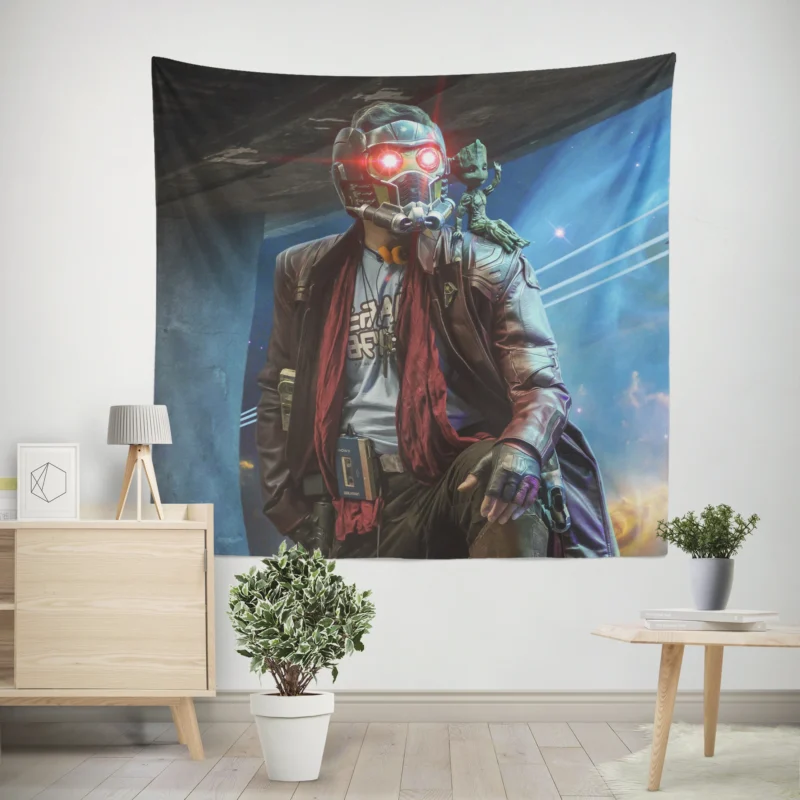 Guardians Of The Galaxy Comics: Star Lord Tale  Wall Tapestry