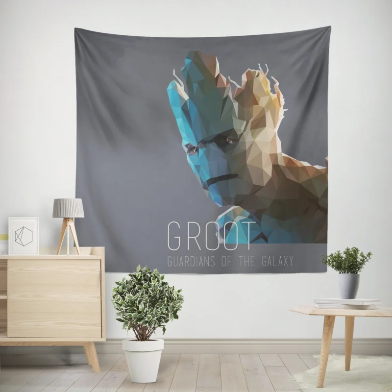 Guardians of the Galaxy Movie: Groot Journey  Wall Tapestry