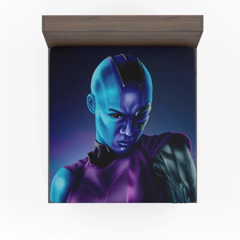 Guardians of the Galaxy: Nebula Role Explored Fitted Sheet