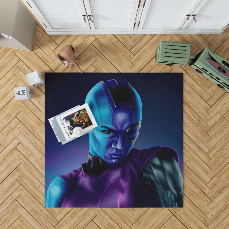 Guardians of the Galaxy: Nebula Role Explored Floor Rug