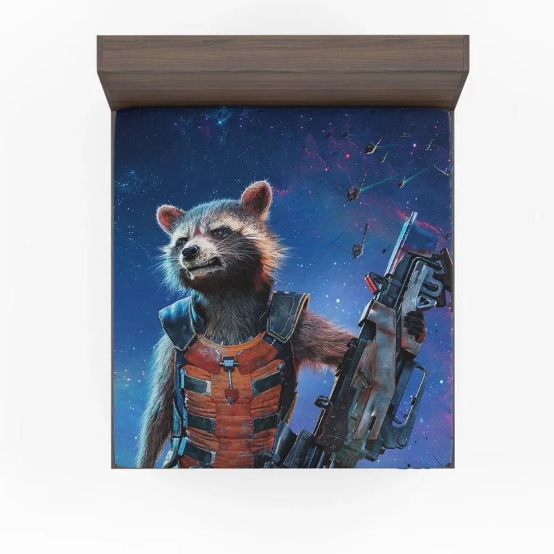 Guardians of the Galaxy: Rocket Raccoon Cosmic Odyssey Fitted Sheet