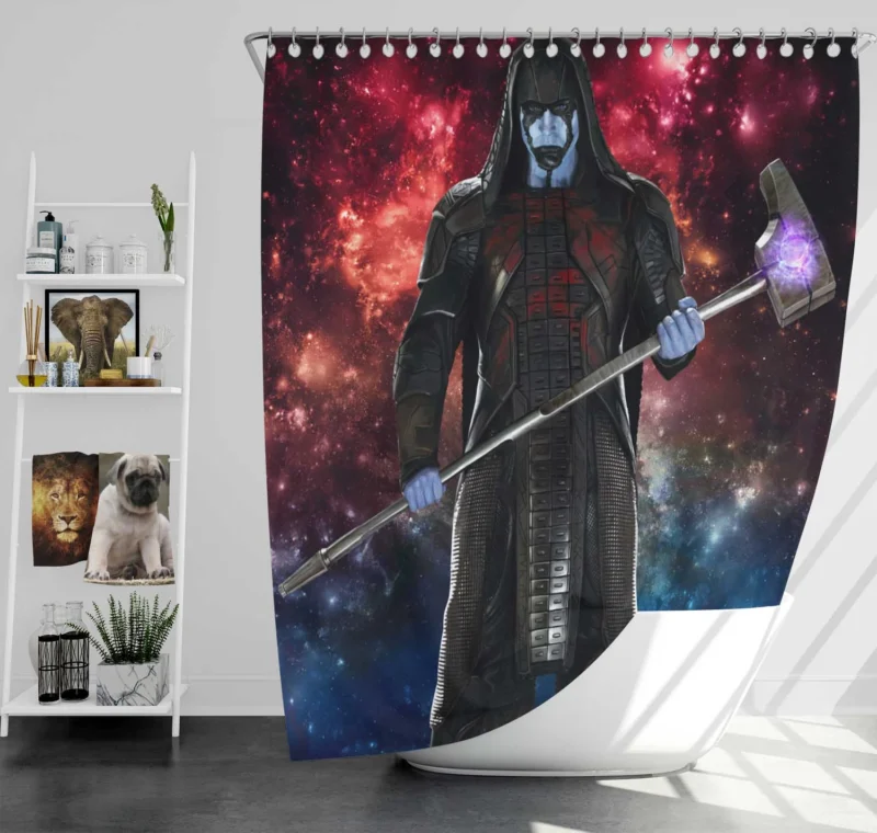 Guardians of the Galaxy: Ronan Ruthless Ambition Shower Curtain