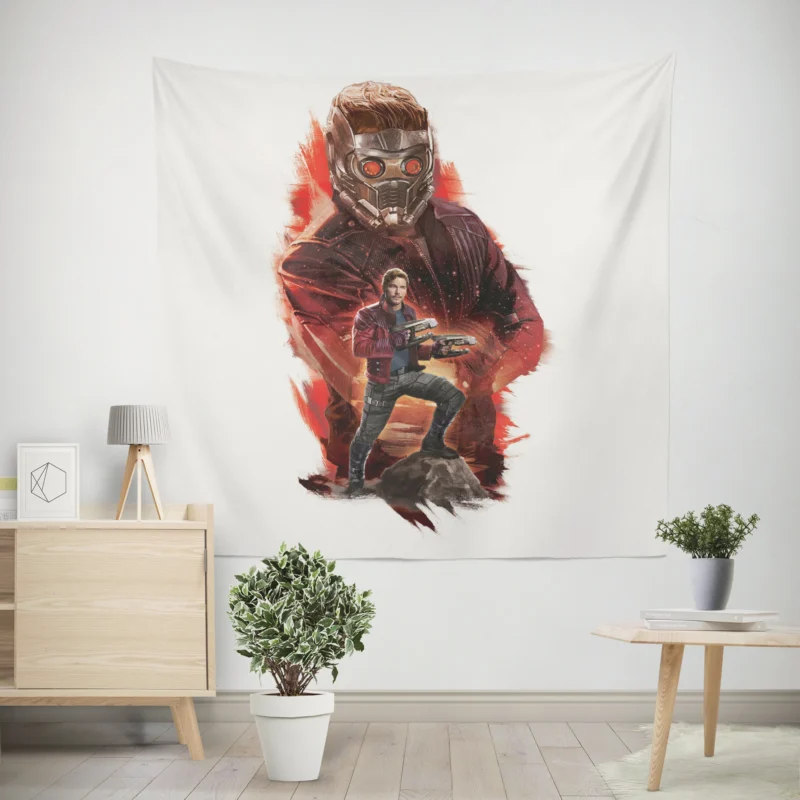 Guardians of the Galaxy: Star Lord Leadership  Wall Tapestry