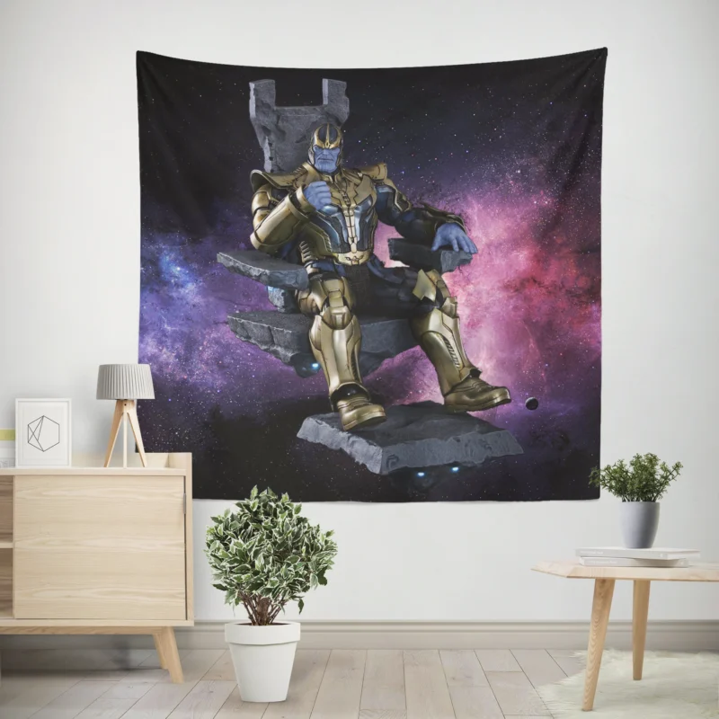 Guardians of the Galaxy: Thanos Presence  Wall Tapestry