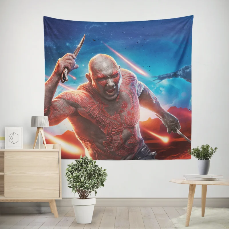 Guardians of the Galaxy Vol. 2: Drax Return  Wall Tapestry