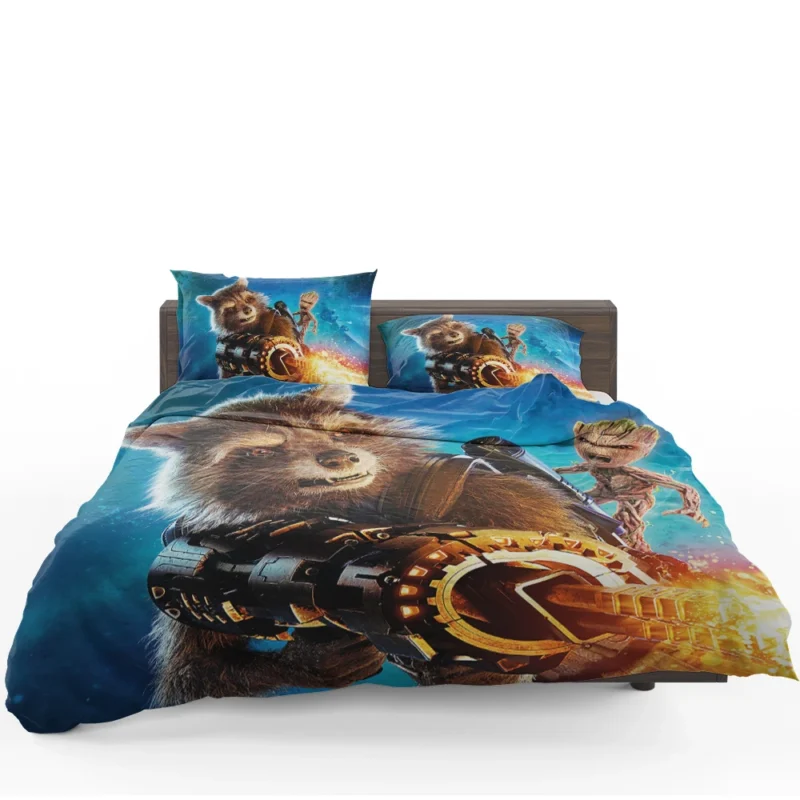 Guardians of the Galaxy Vol. 2: Groot and Rocket Raccoon Bedding Set