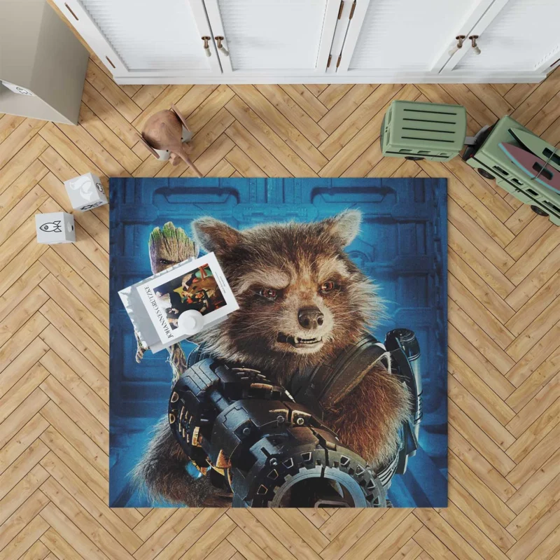 Guardians of the Galaxy Vol. 2: Rocket Raccoon Duo Floor Rug