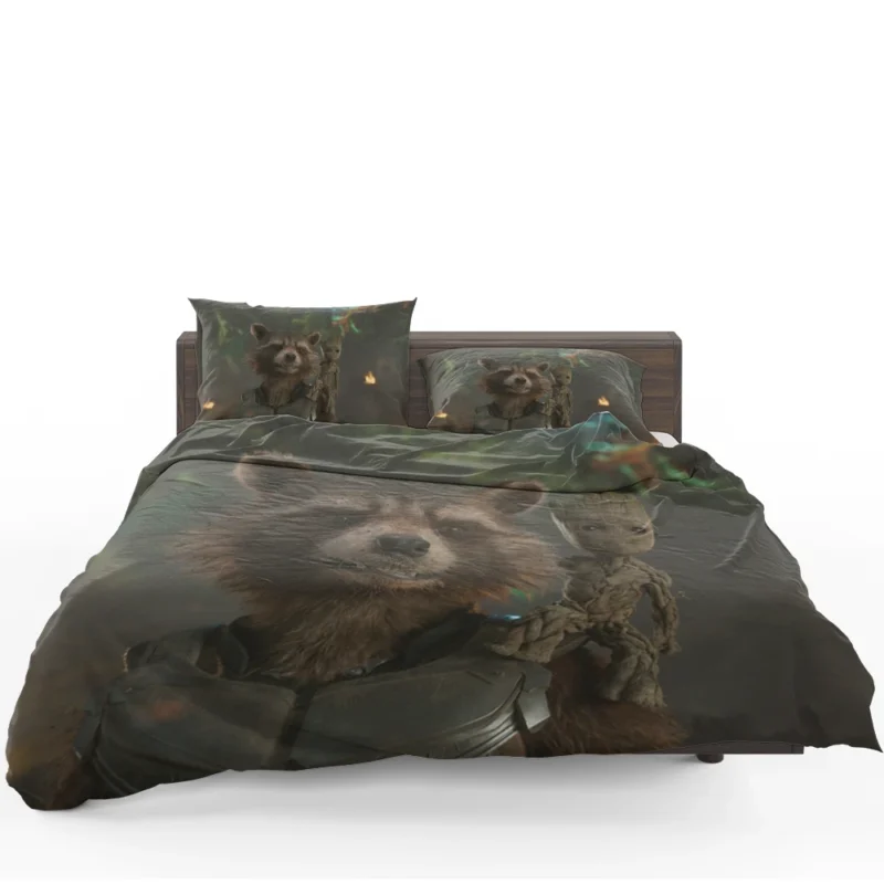 Guardians of the Galaxy Vol. 2: Rocket Raccoon and Groot Bedding Set