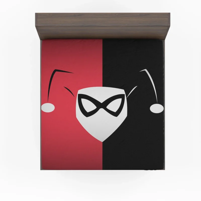 Harley Quinn Comics: Unleash the Chaos Fitted Sheet